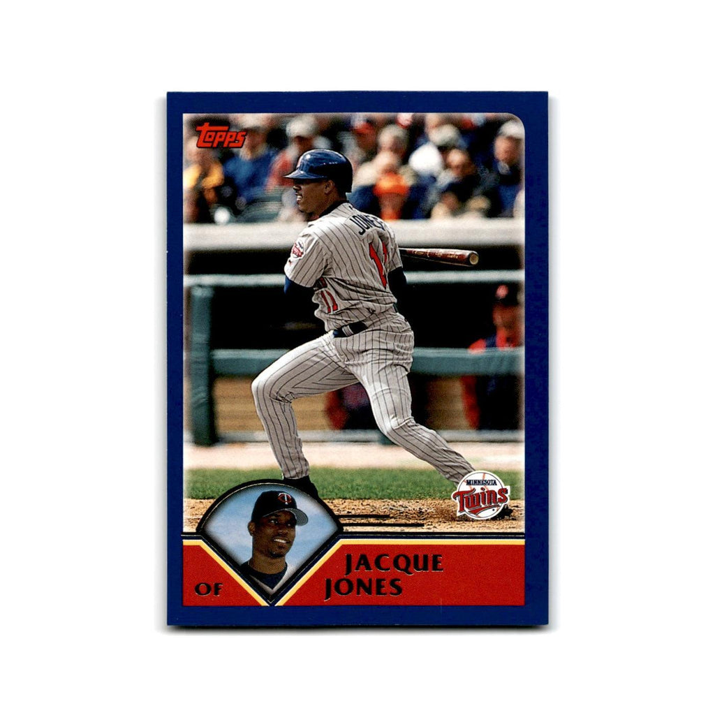 Jacque Jones 2003 Topps #112 Minnesota Twins Baseball Card NM