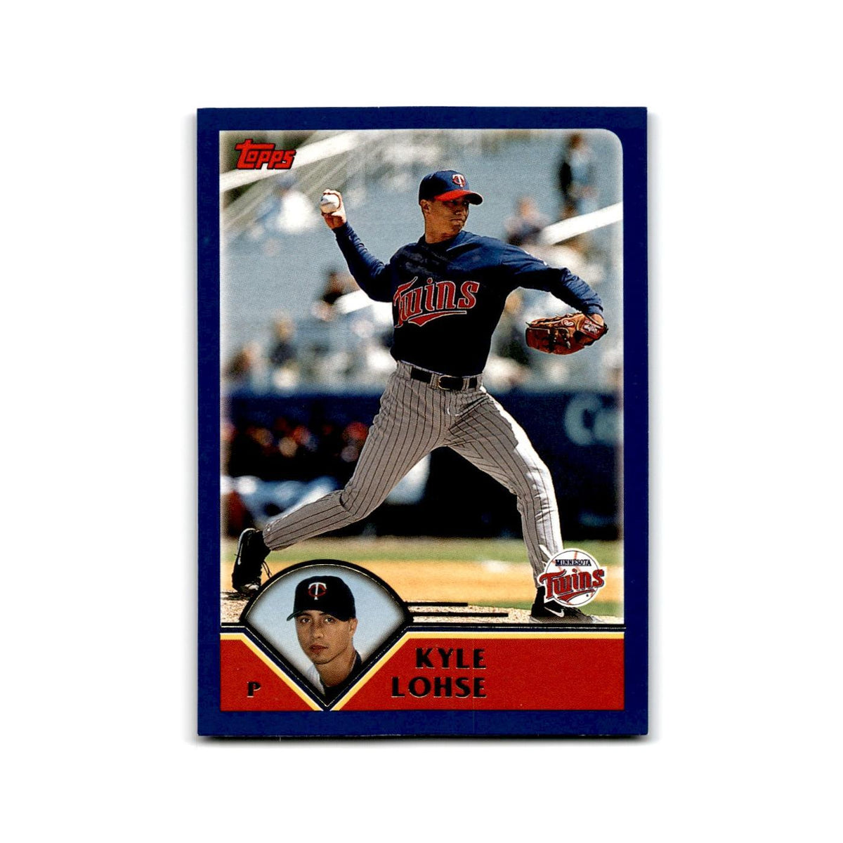Kyle Lohse 2003 Topps #206 Minnesota Twins Baseball Card NM