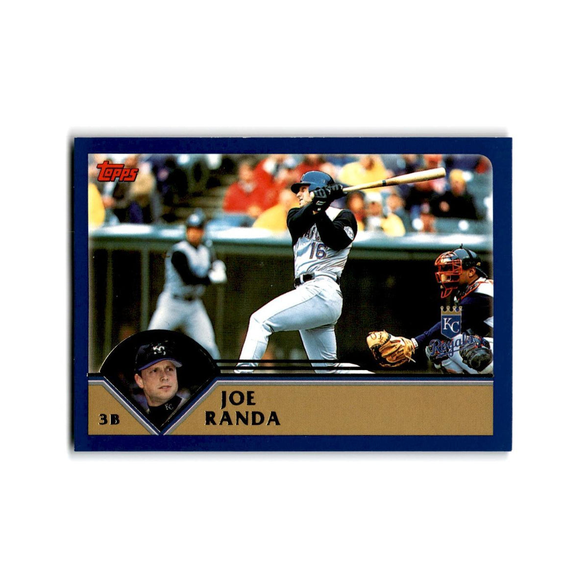 Joe Randa 2003 Topps #252 Kansas City Royals Baseball Card NM