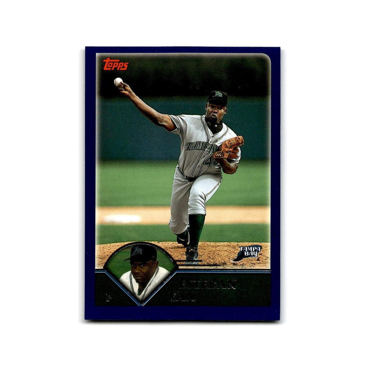 Esteban Yan 2003 Topps #125 Tampa Bay Devil Rays Baseball Card NM