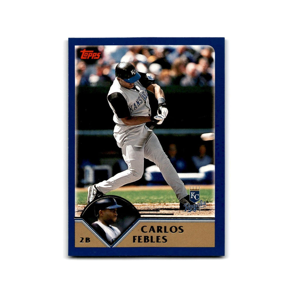 Carlos Febles 2003 Topps #94 Kansas City Royals Baseball Card NM