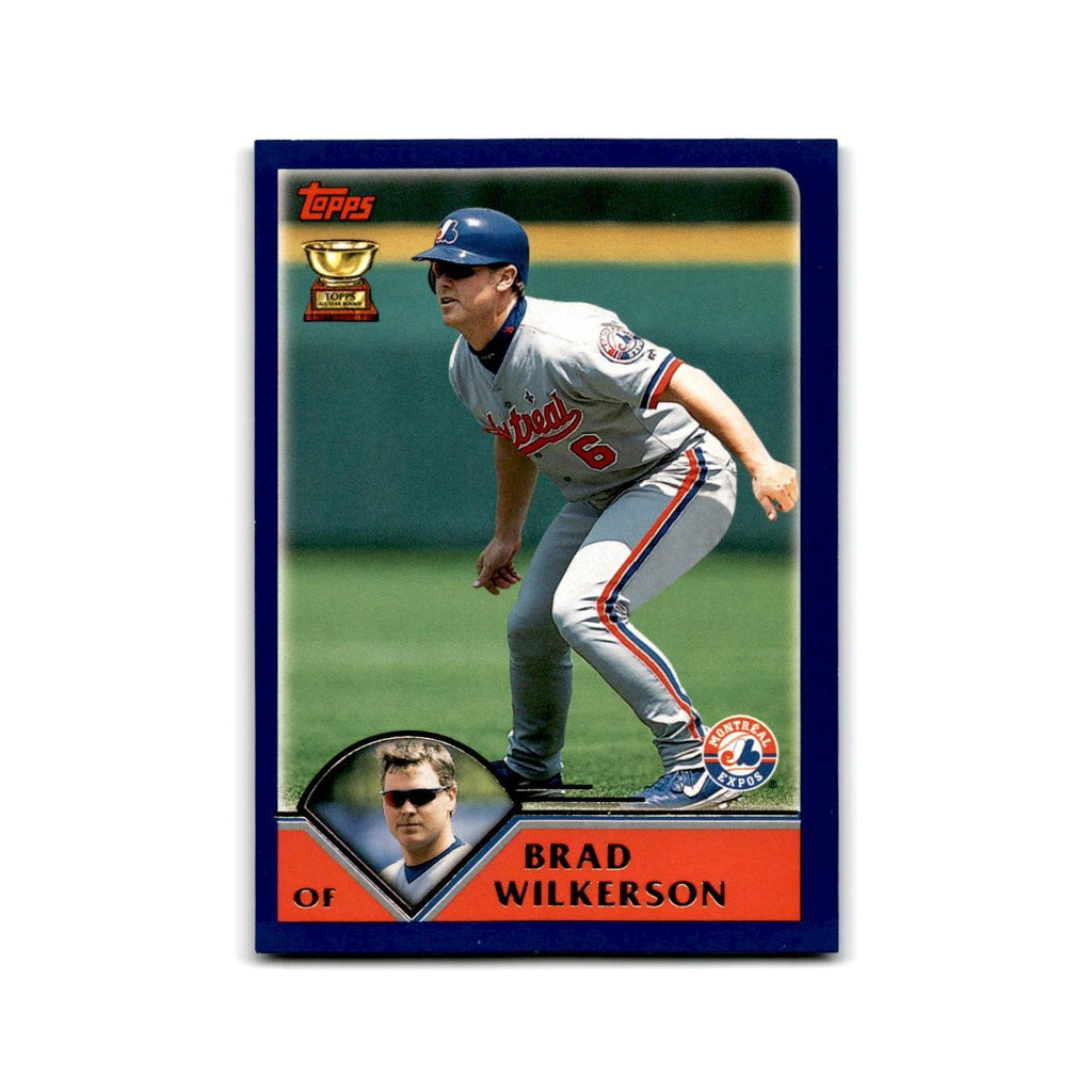 Brad Wilkerson 2003 Topps #59 Montreal Expos Baseball Card NM