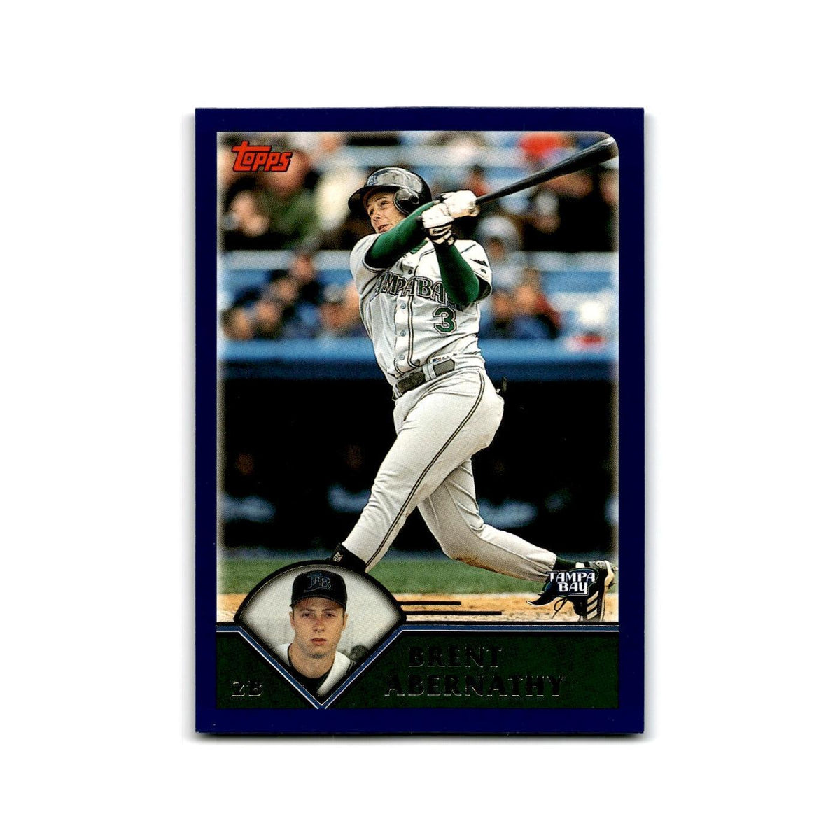 Brent Abernathy 2003 Topps #186 Tampa Bay Devil Rays Baseball Card NM