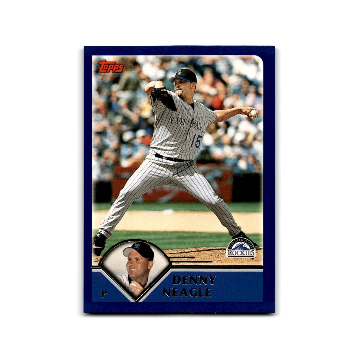 Denny Neagle 2003 Topps #21 Colorado Rockies Baseball Card NM