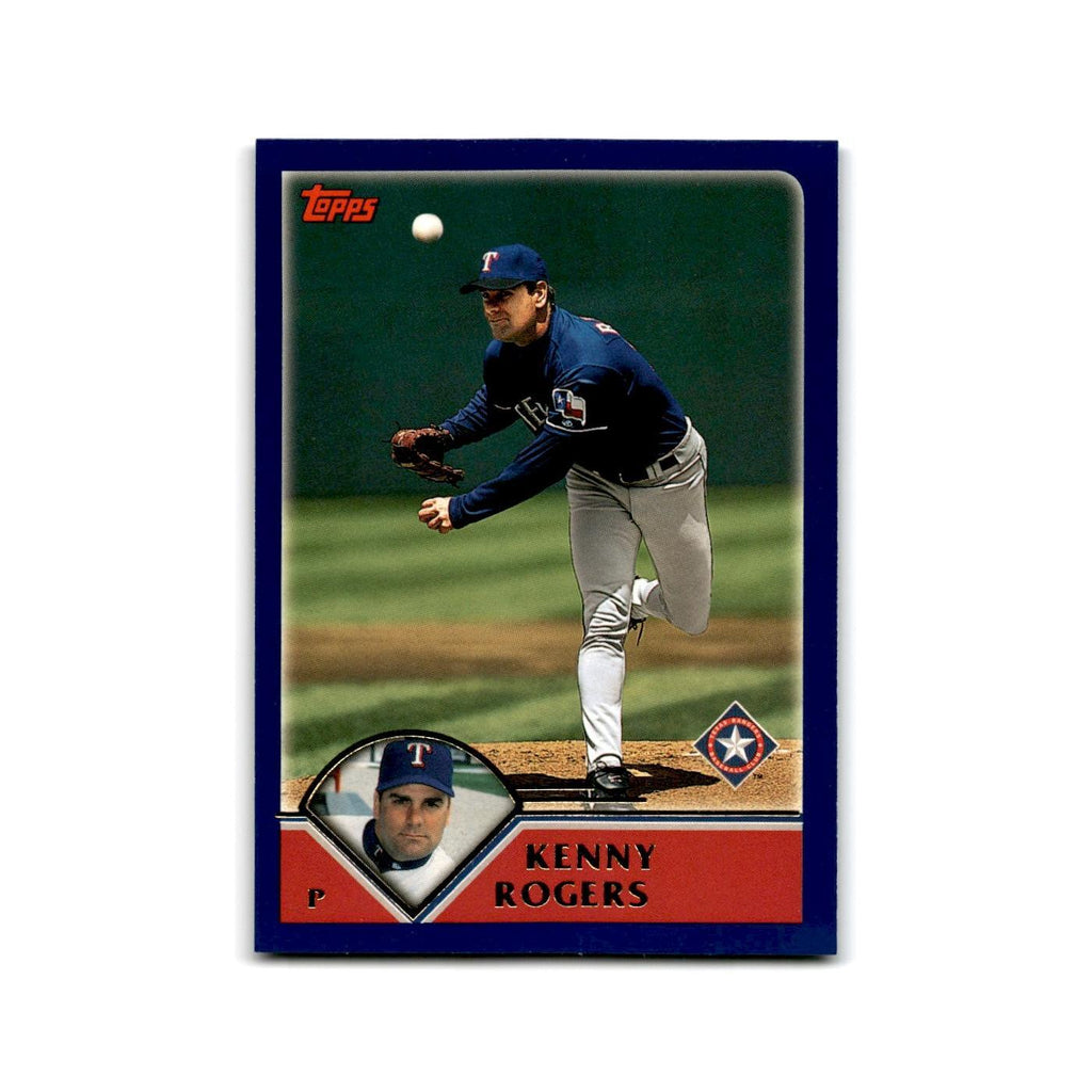 Kenny Rogers 2003 Topps #85 Texas Rangers Baseball Card NM