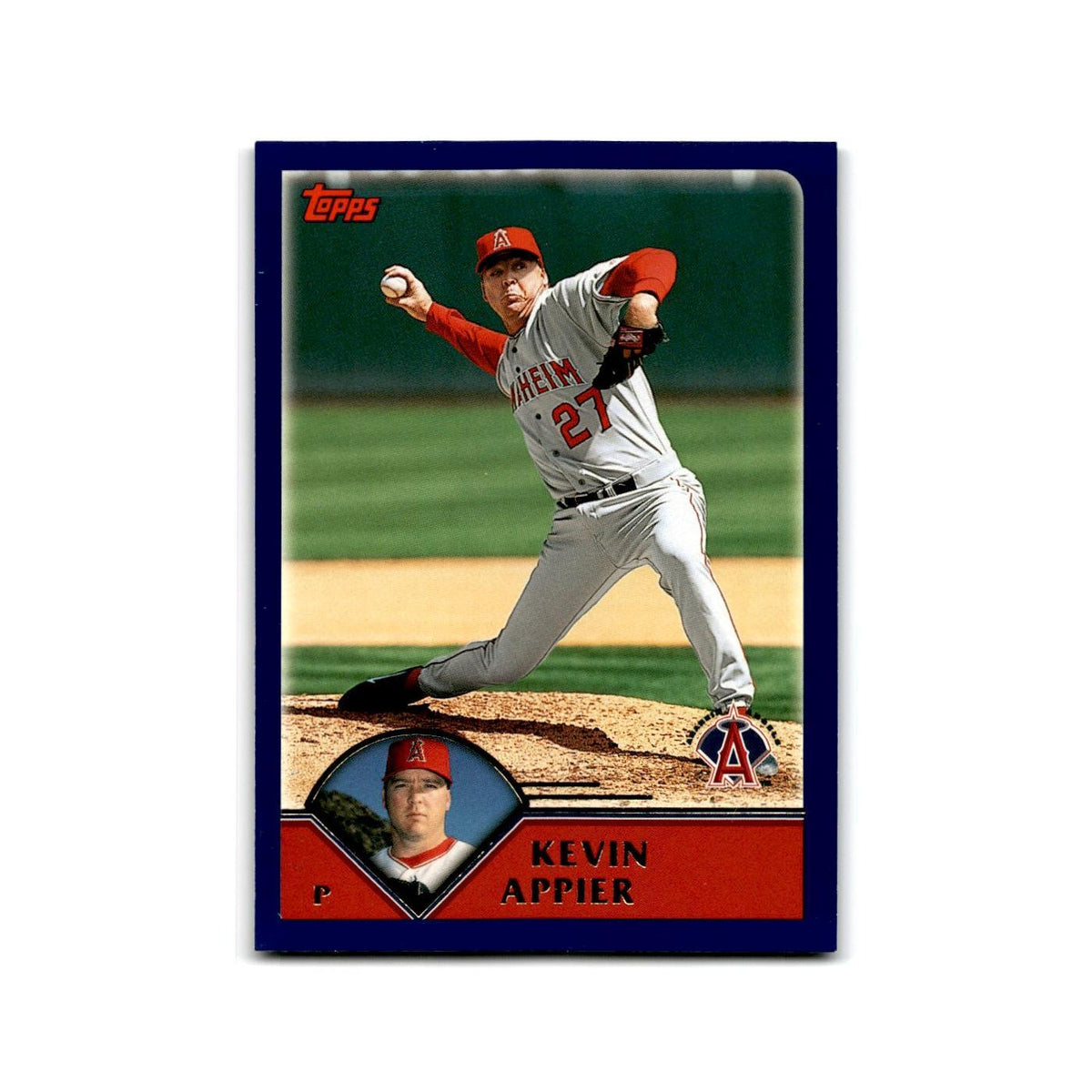 Kevin Appier 2003 Topps #41 Anaheim Angels Baseball Card NM
