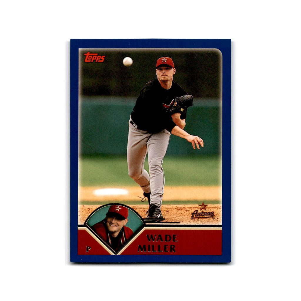 Wade Miller 2003 Topps #258 Houston Astros Baseball Card NM