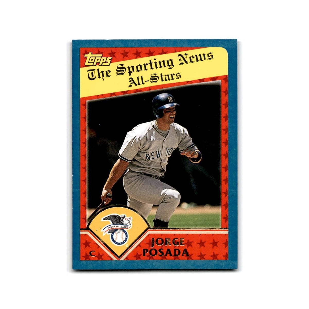 Jorge Posada 2003 Topps #363 New York Yankees Baseball Card NM