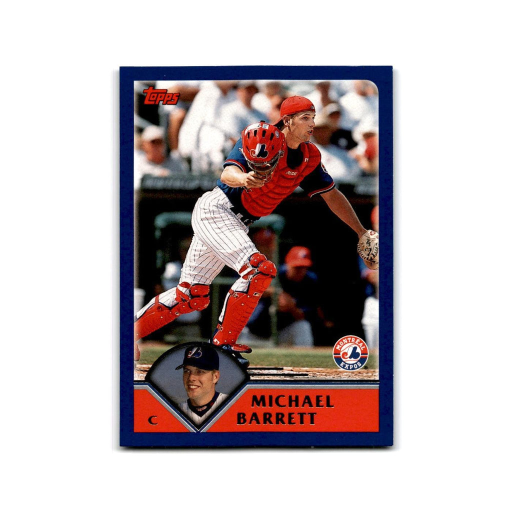 Michael Barrett 2003 Topps #255 Montreal Expos Baseball Card NM