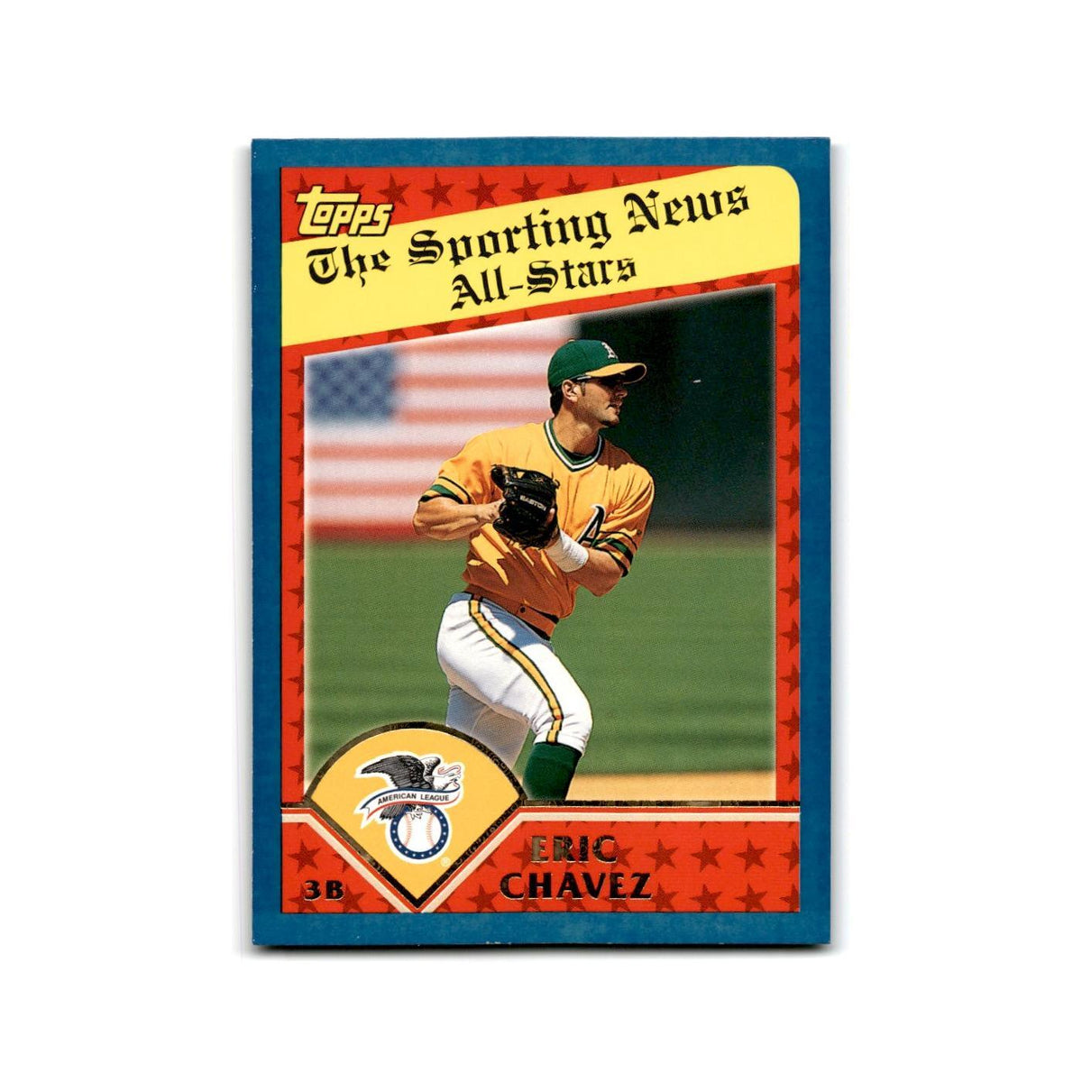 Eric Chavez 2003 Topps #359 Oakland Athletics Baseball Card NM