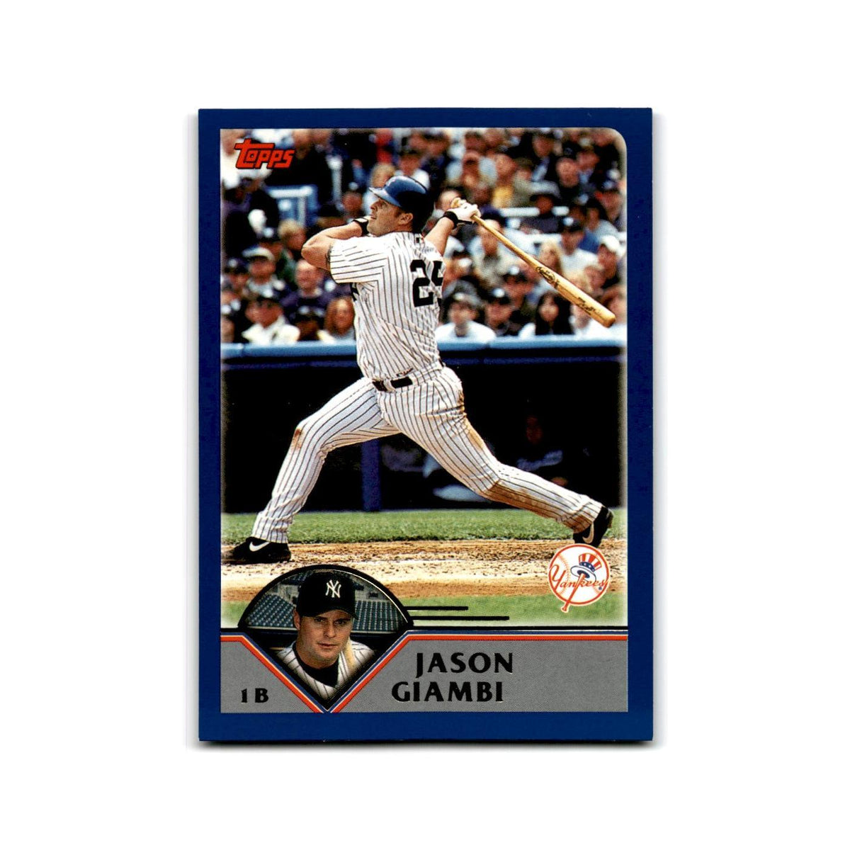 Jason Giambi 2003 Topps #30 New York Yankees Baseball Card NM