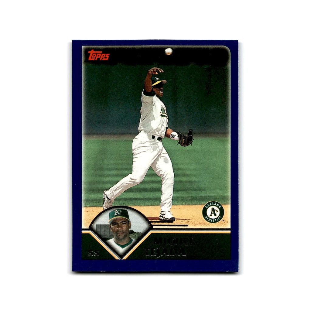 Oakland Athletics 2003 Topps #350 Oakland Athletics Baseball Card NM