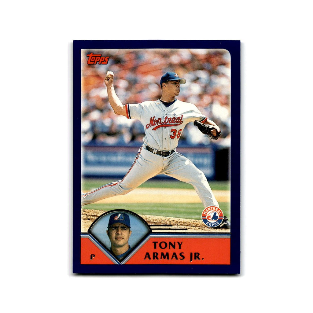 Tony Armas Jr. 2003 Topps #149 Montreal Expos Baseball Card NM