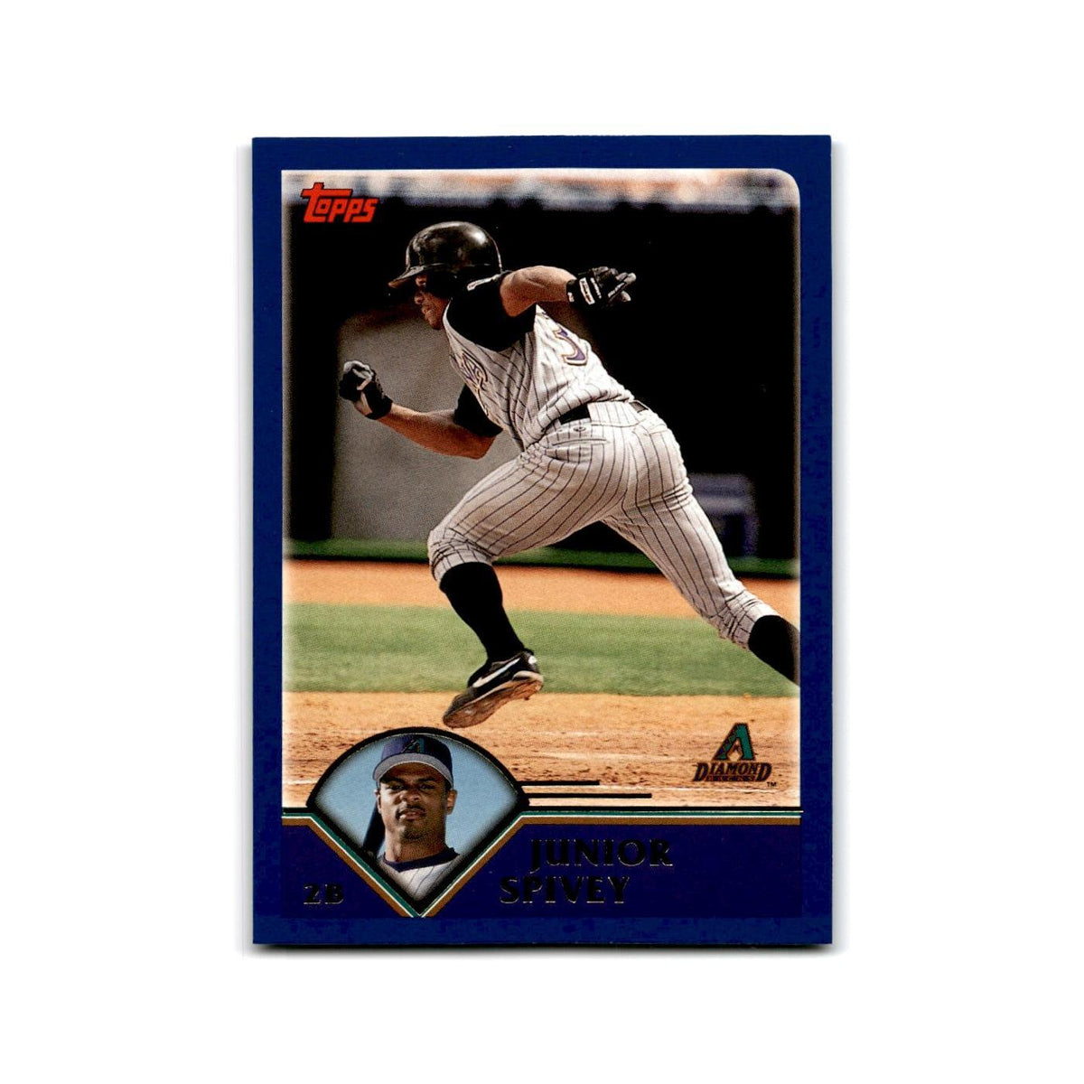 Junior Spivey 2003 Topps #227 Arizona Diamondbacks Baseball Card NM