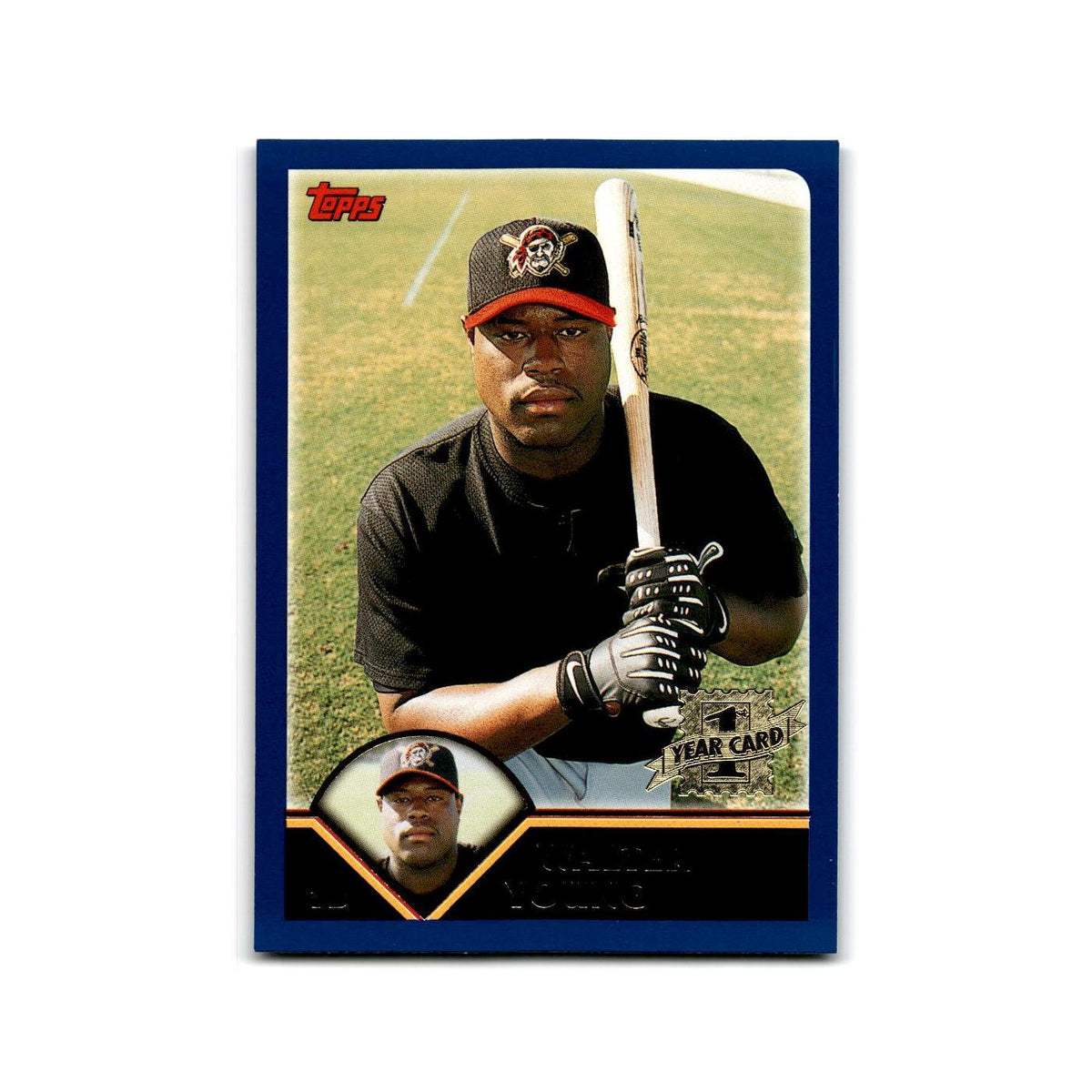 Walter Young Rookie 2003 Topps #321 Pittsburgh Pirates Baseball Card NM