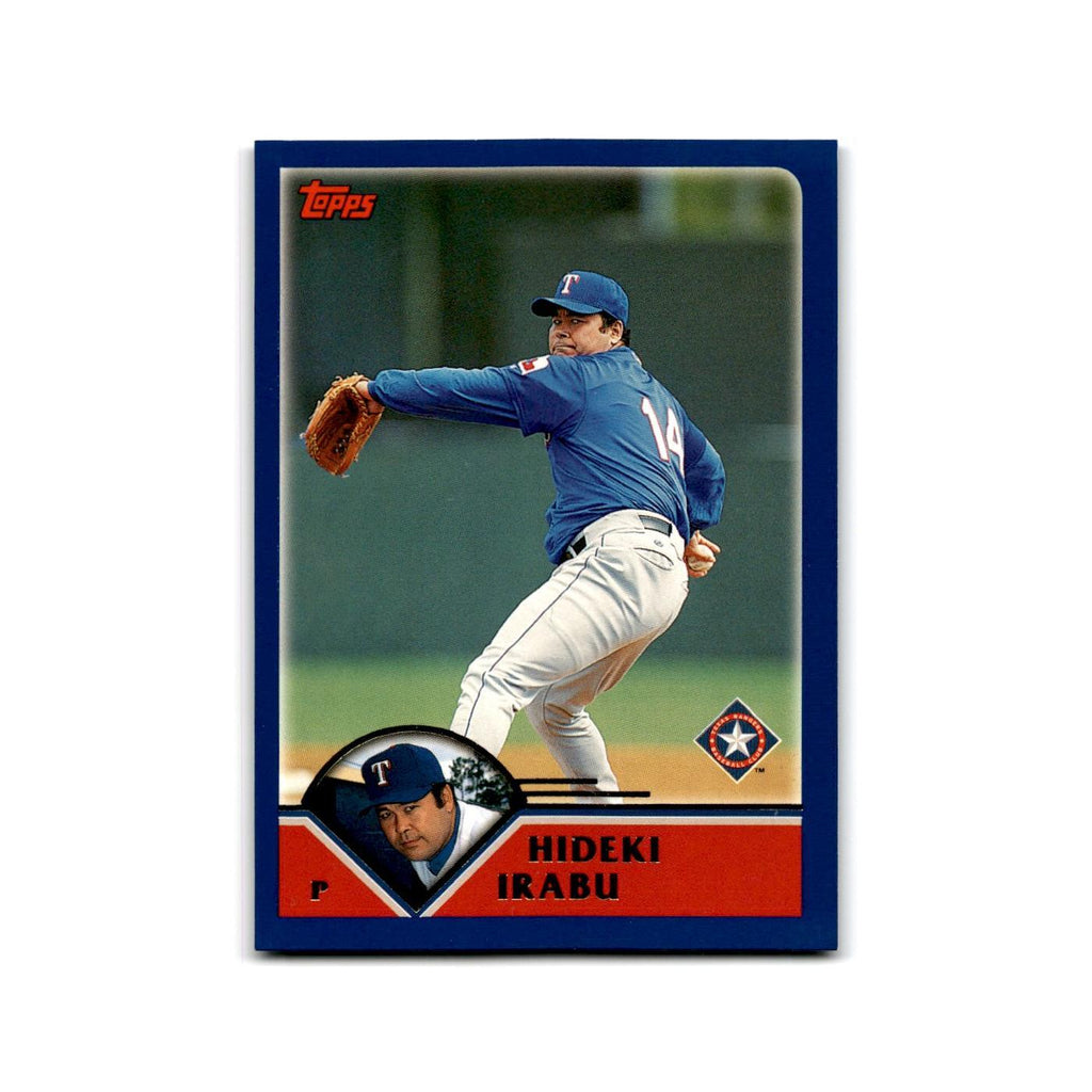 Hideki Irabu 2003 Topps #102 Texas Rangers Baseball Card NM