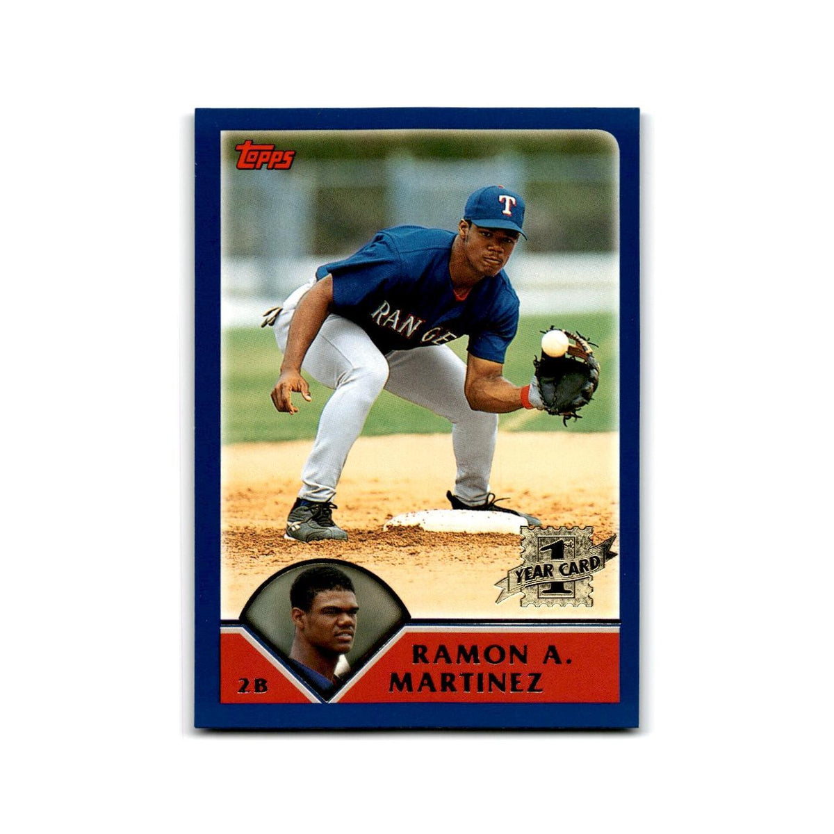 Ramon Nivar-Martinez Rookie 2003 Topps #309 Texas Rangers Baseball Card NM