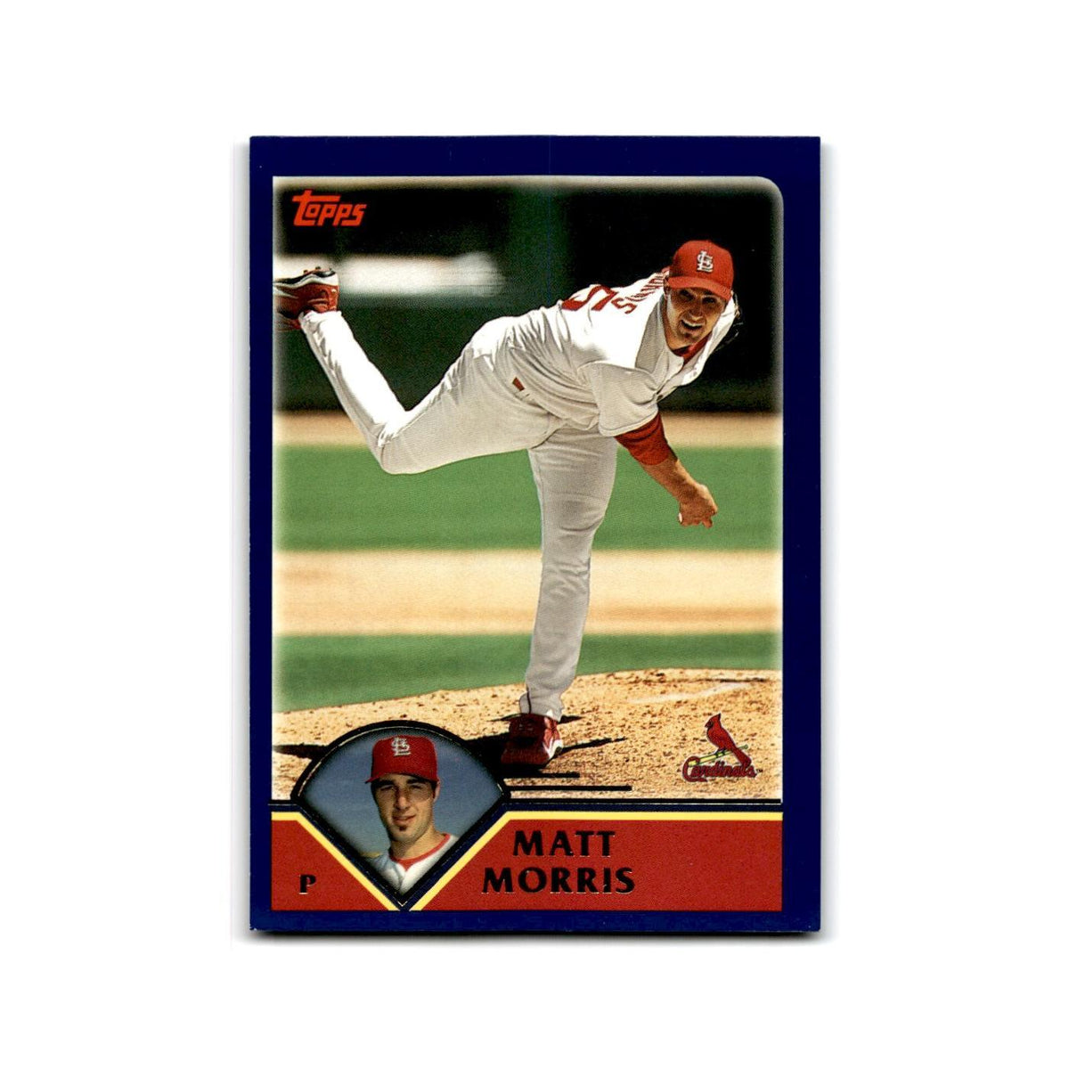 Matt Morris 2003 Topps #68 St. Louis Cardinals Baseball Card NM