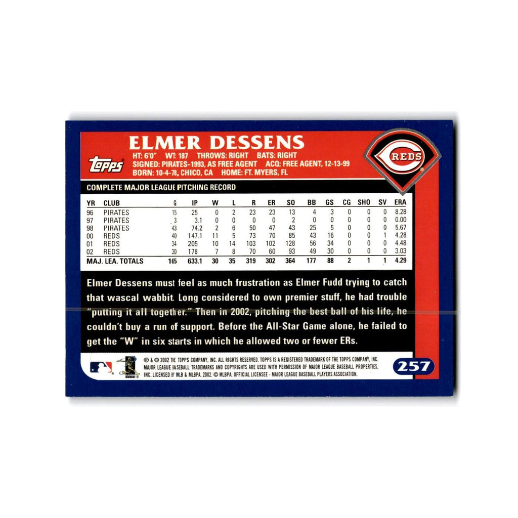 Elmer Dessens 2003 Topps #257 Cincinnati Reds Baseball Card NM
