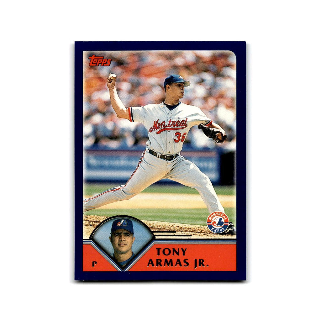 Tony Armas Jr. 2003 Topps #149 Montreal Expos Baseball Card NM