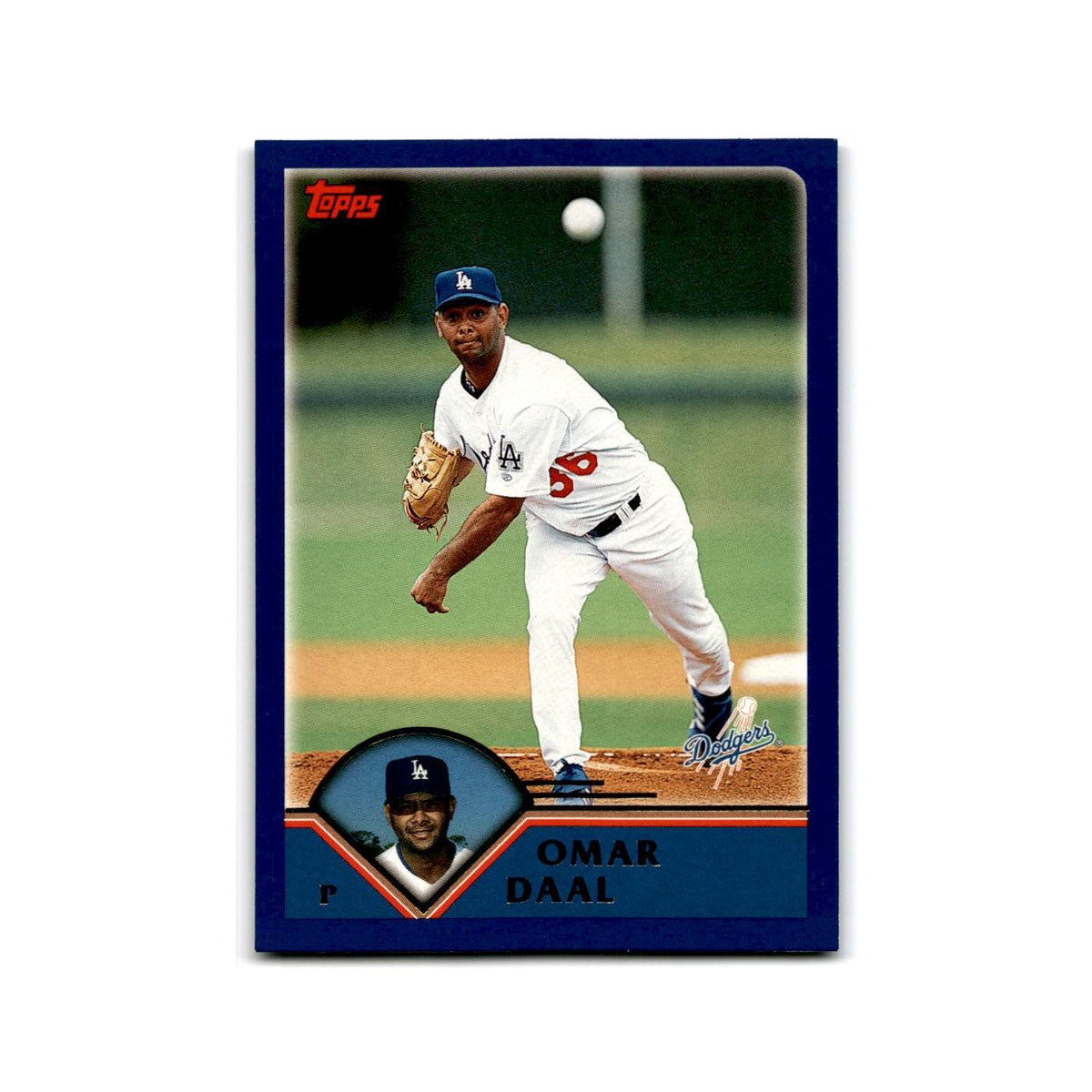 Omar Daal 2003 Topps #256 Los Angeles Dodgers Baseball Card NM
