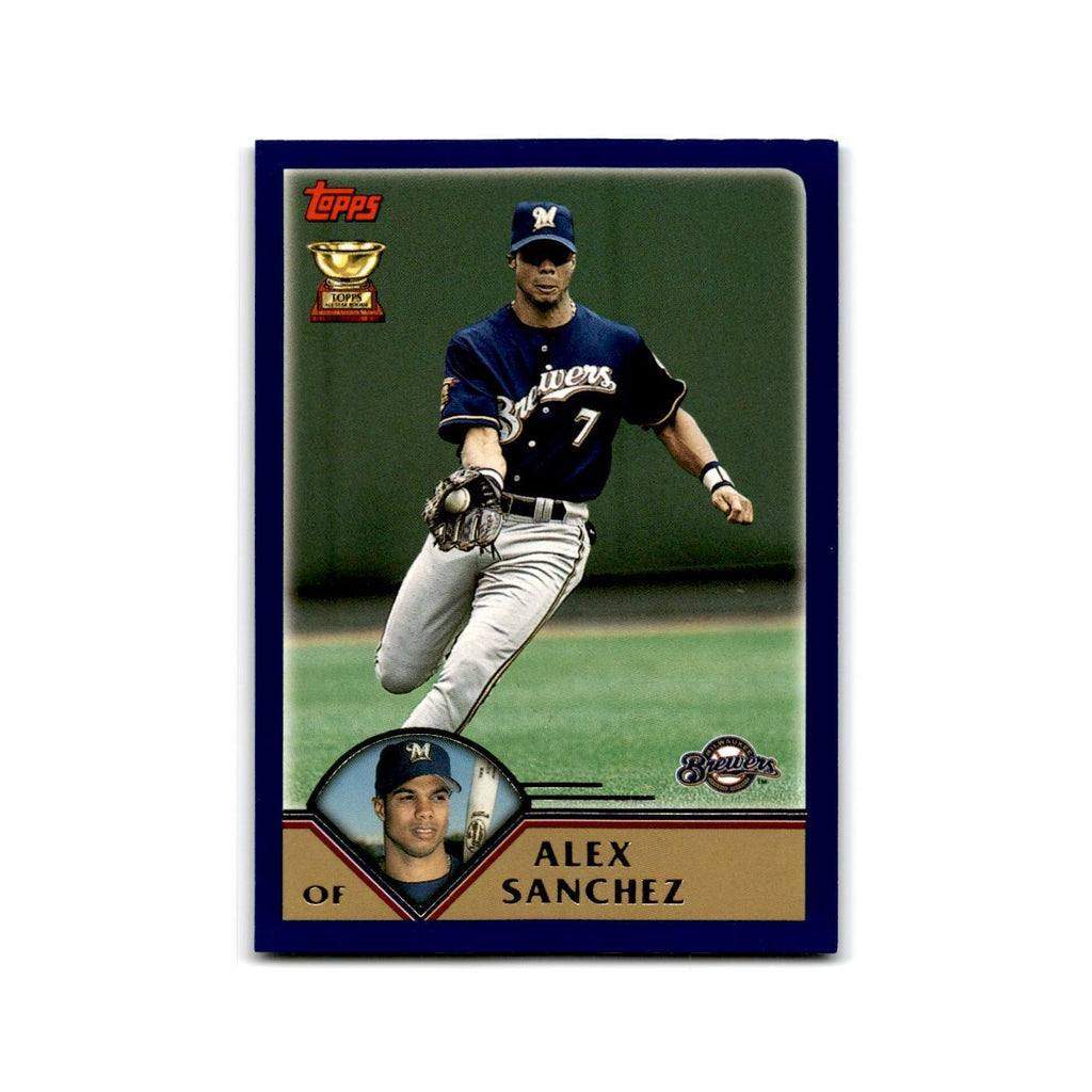 Alex Sanchez 2003 Topps #237 Milwaukee Brewers Baseball Card NM