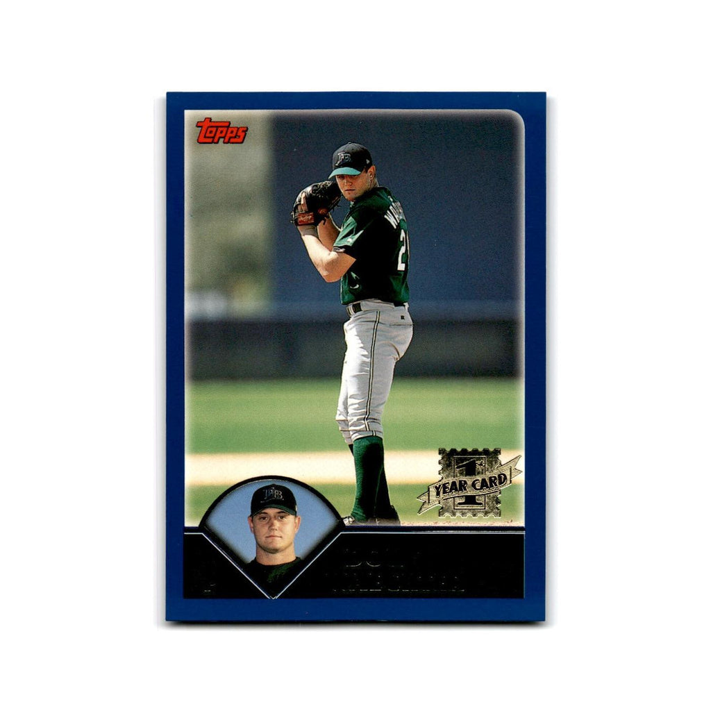 Doug Waechter Rookie 2003 Topps #317 Tampa Bay Devil Rays Baseball Card NM