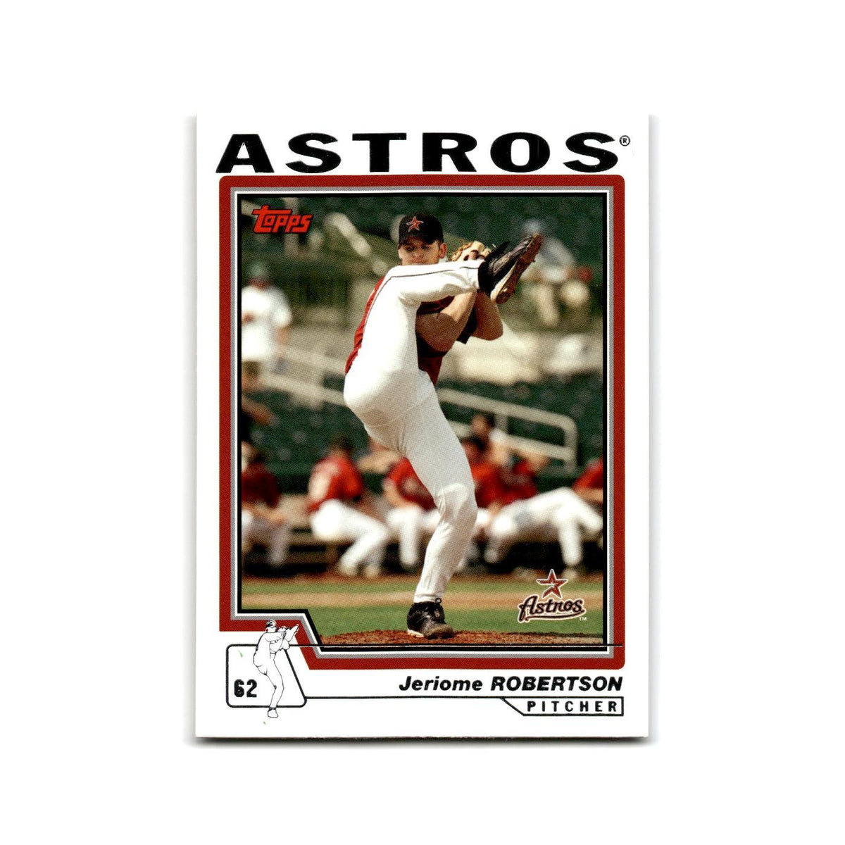 Jeriome Robertson 2004 Topps #544 Houston Astros Baseball Card NM