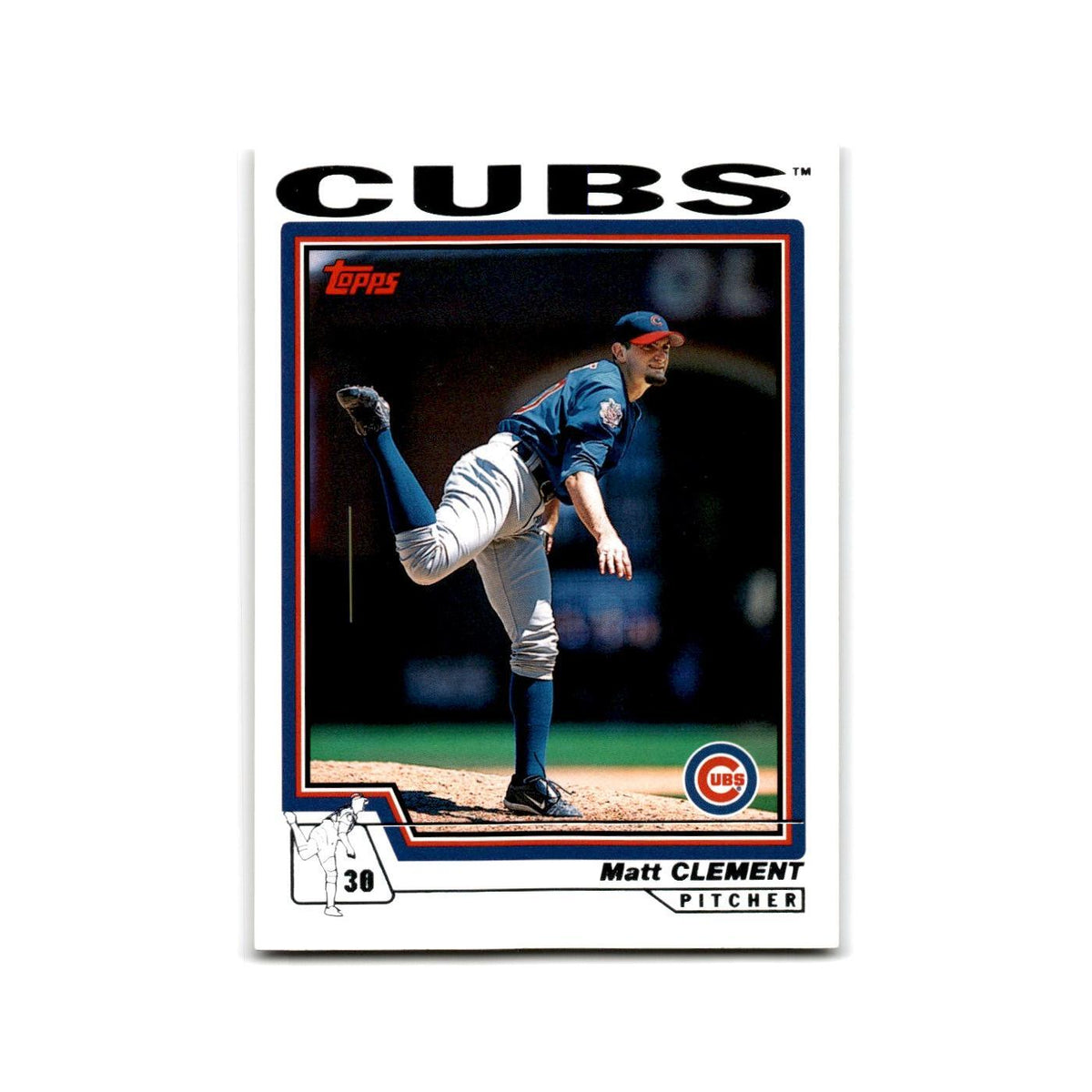 Matt Clement 2004 Topps #197 Chicago Cubs Baseball Card NM