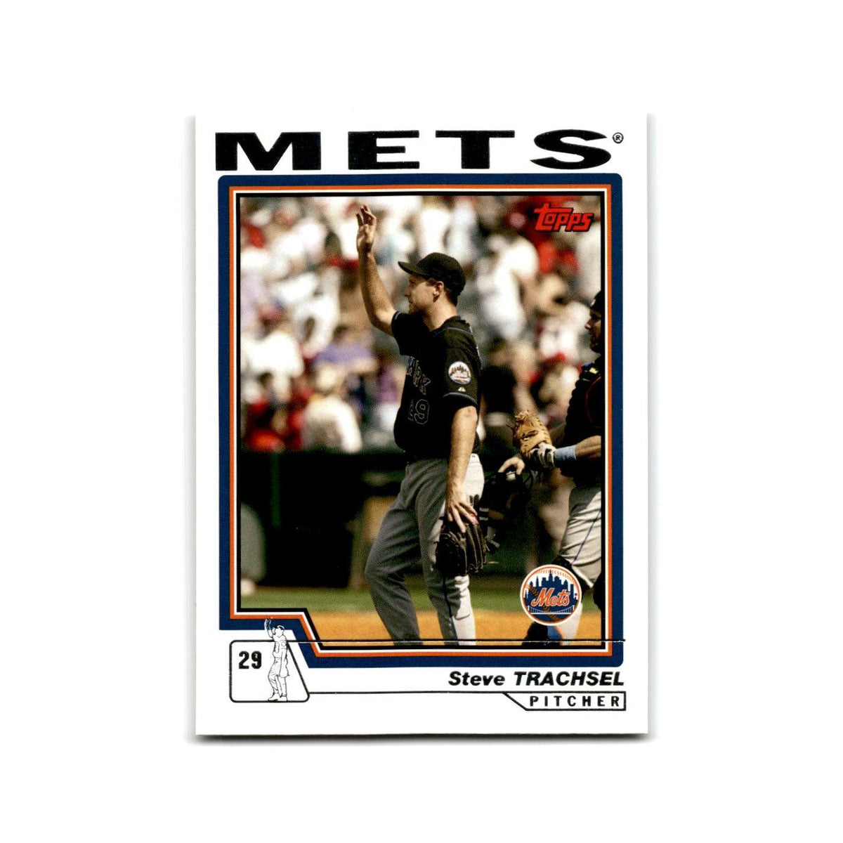 Steve Trachsel 2004 Topps #616 New York Mets Baseball Card NM