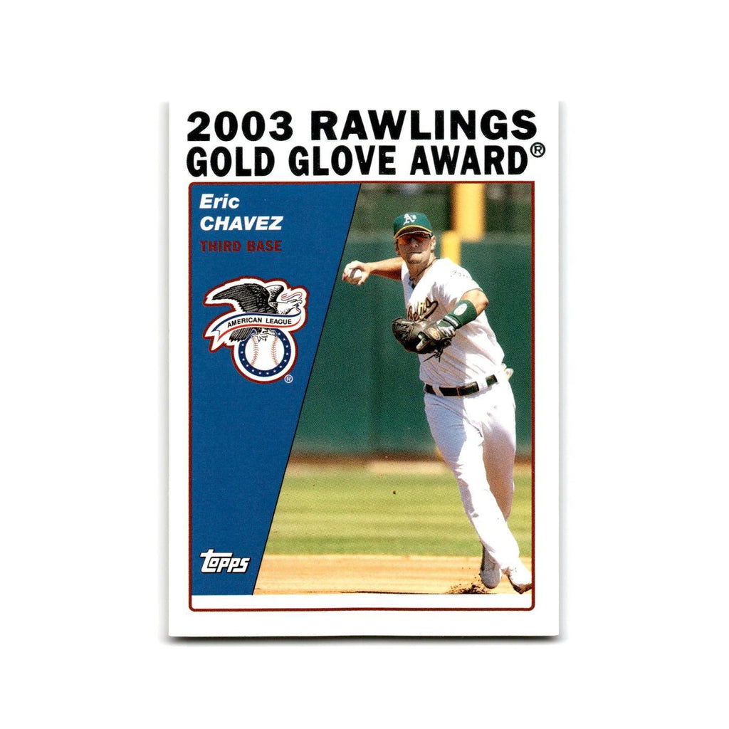Eric Chavez 2004 Topps #700 Oakland Athletics Baseball Card NM
