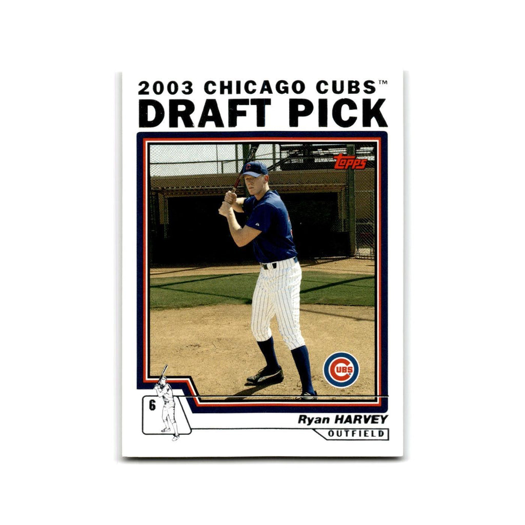 Ryan Harvey Rookie 2004 Topps #685 Chicago Cubs Baseball Card NM