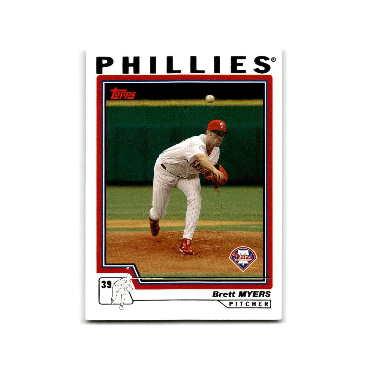 Brett Myers 2004 Topps #551 Philadelphia Phillies Baseball Card NM