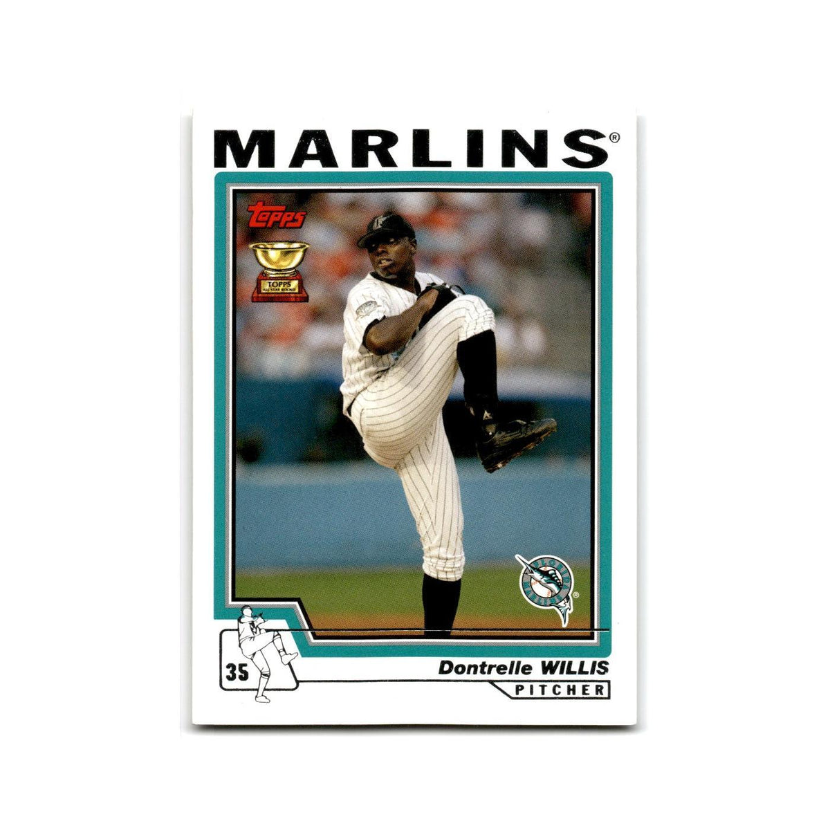 Dontrelle Willis 2004 Topps #400 Florida Marlins Baseball Card NM