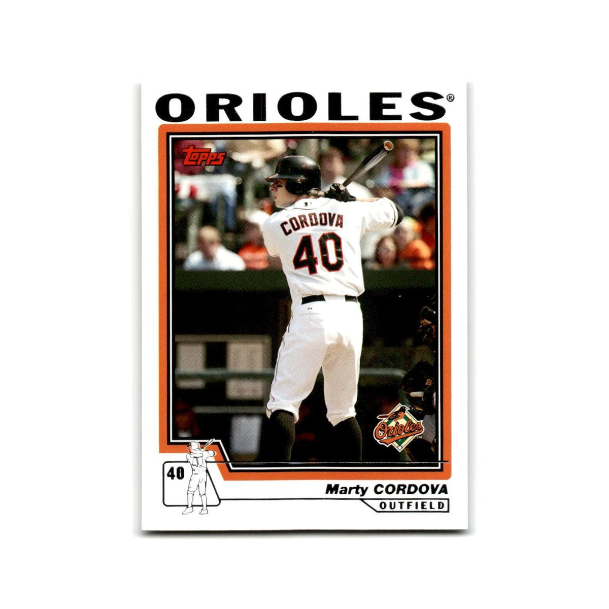 Marty Cordova 2004 Topps #564 Baltimore Orioles Baseball Card NM