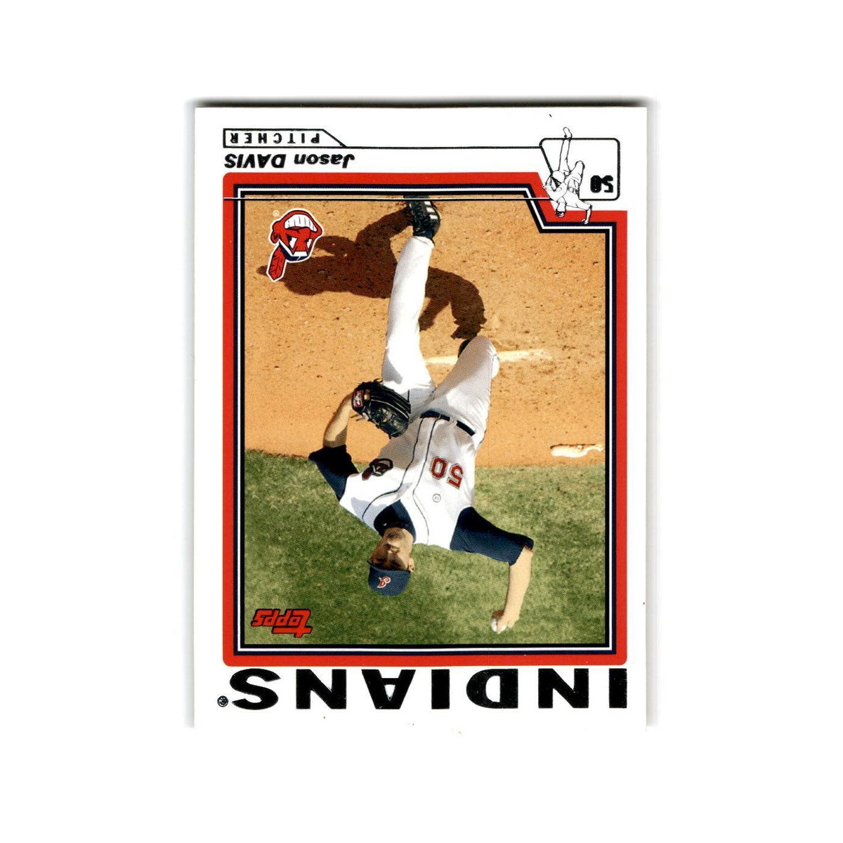 Jason Davis 2004 Topps #568 Cleveland Indians Baseball Card NM