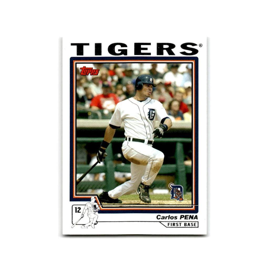 Carlos Pena 2004 Topps #542 Detroit Tigers Baseball Card NM