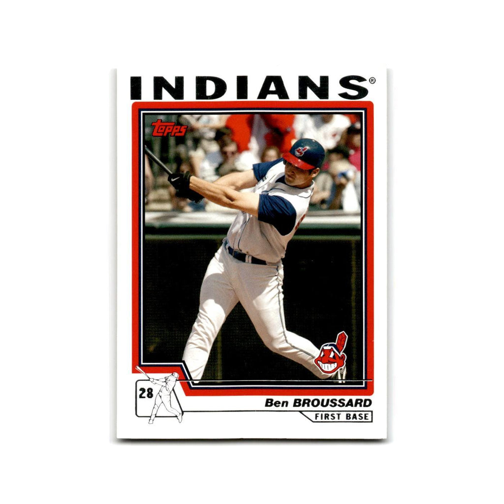 Ben Broussard 2004 Topps #539 Cleveland Indians Baseball Card NM