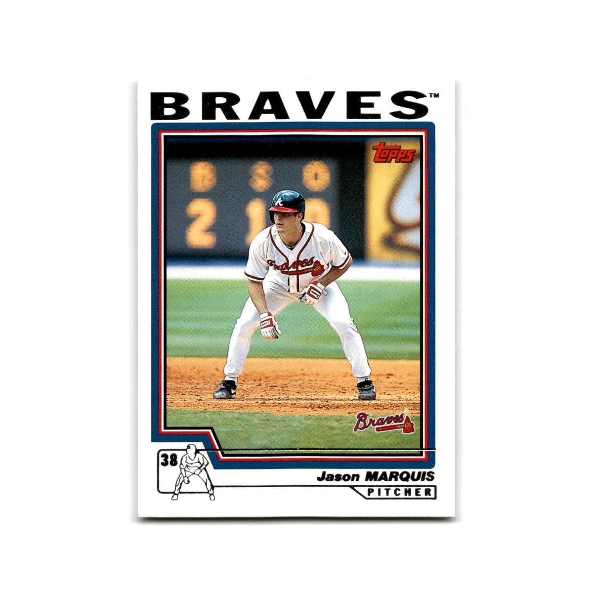 Jason Marquis 2004 Topps #211 Atlanta Braves Baseball Card NM