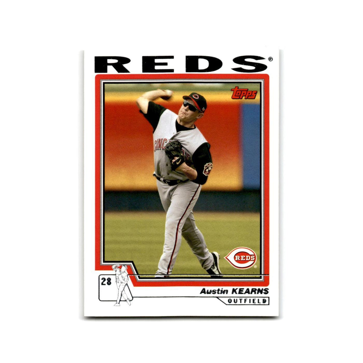 Austin Kearns 2004 Topps #610 Cincinnati Reds Baseball Card NM