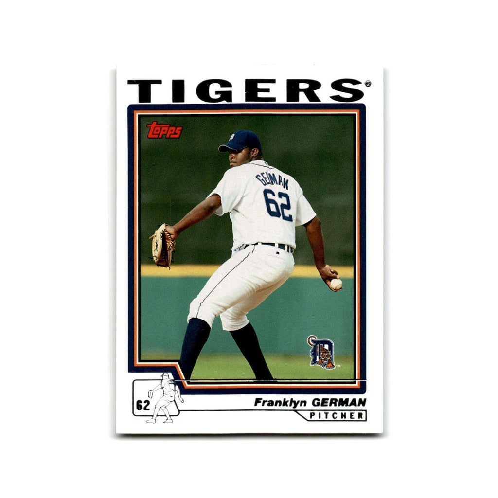 Franklyn German 2004 Topps #593 Detroit Tigers Baseball Card NM