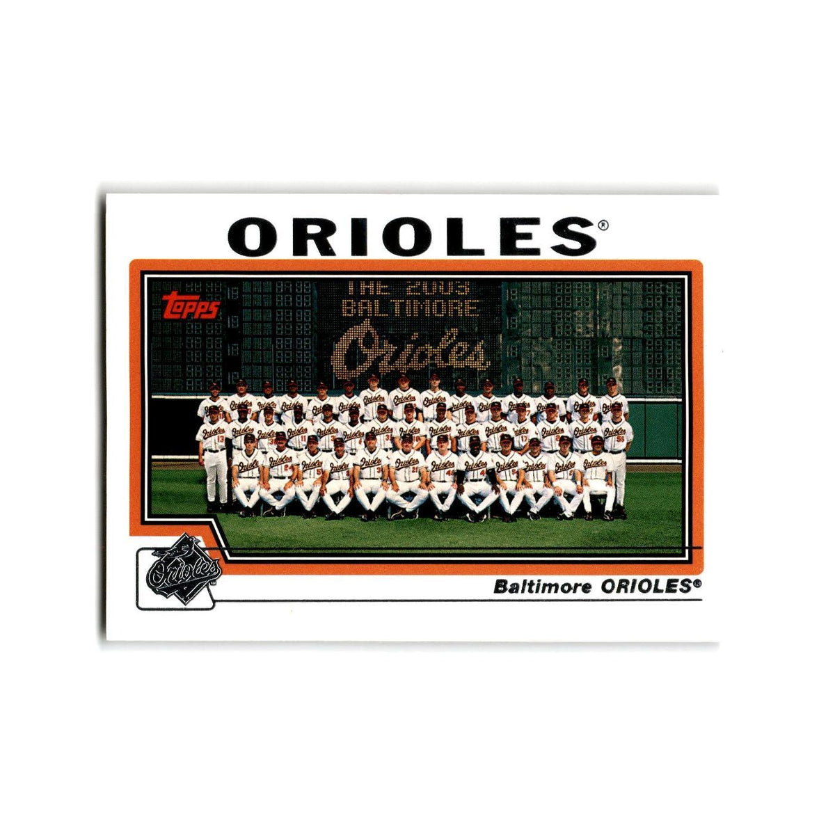 Baltimore Orioles 2004 Topps #641 Baltimore Orioles Baseball Card NM