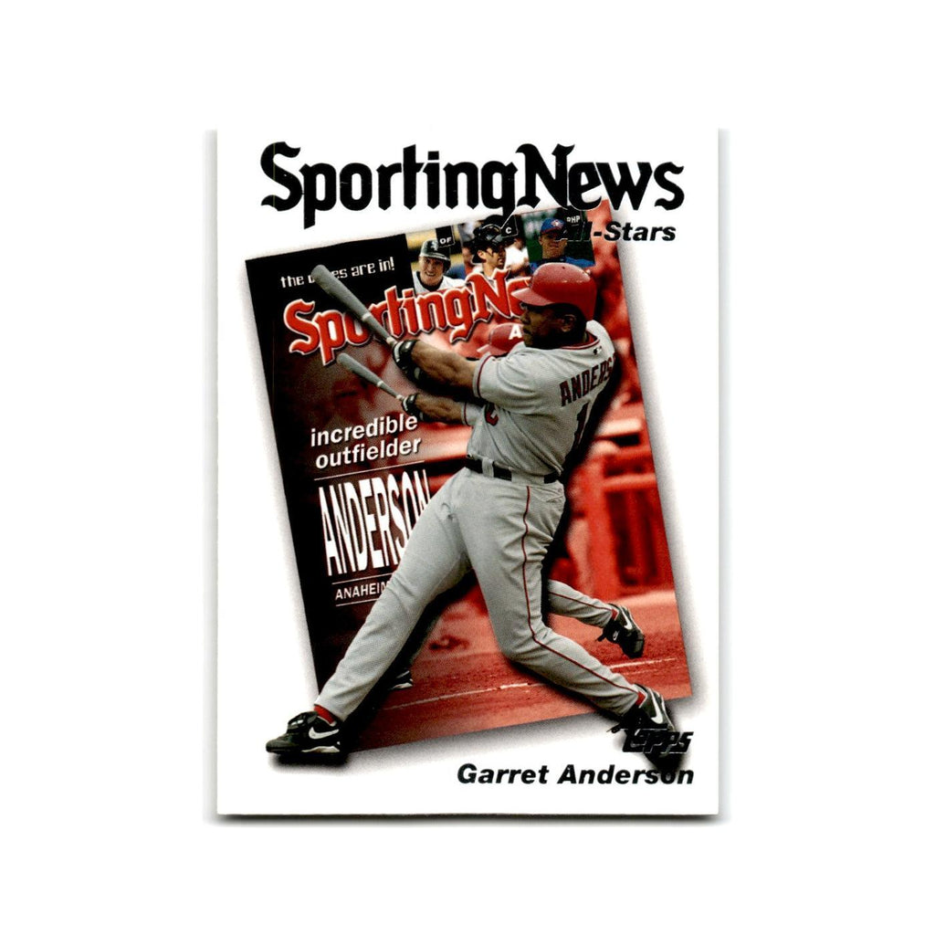 Garret Anderson 2004 Topps #361 Anaheim Angels Baseball Card NM