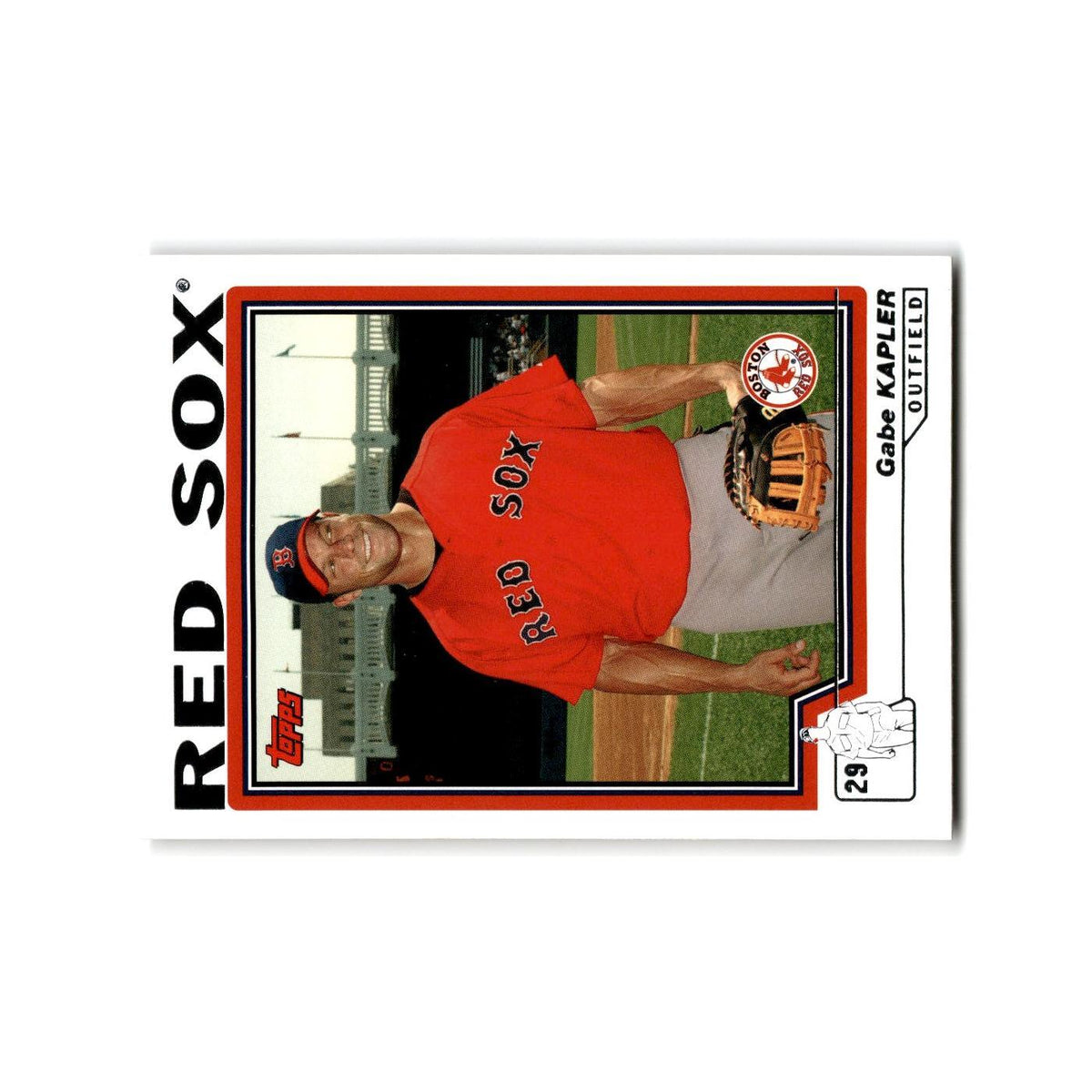 Gabe Kapler 2004 Topps #399 Boston Red Sox Baseball Card NM