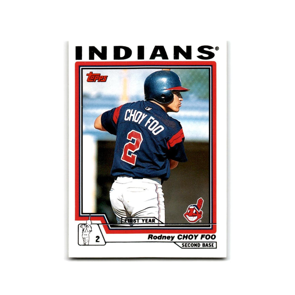 Rodney Choy Foo Rookie 2004 Topps #320 Cleveland Indians Baseball Card NM