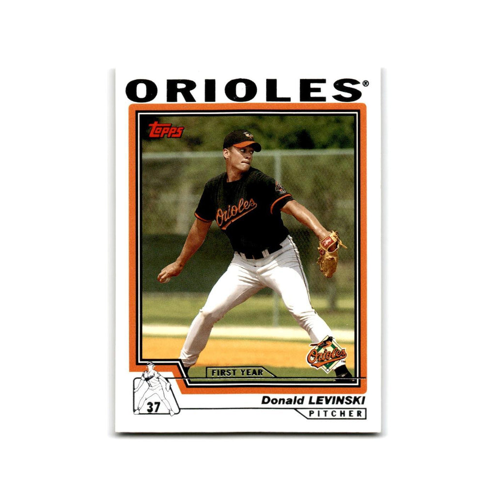 Donald Levinski Rookie 2004 Topps #306 Baltimore Orioles Baseball Card NM