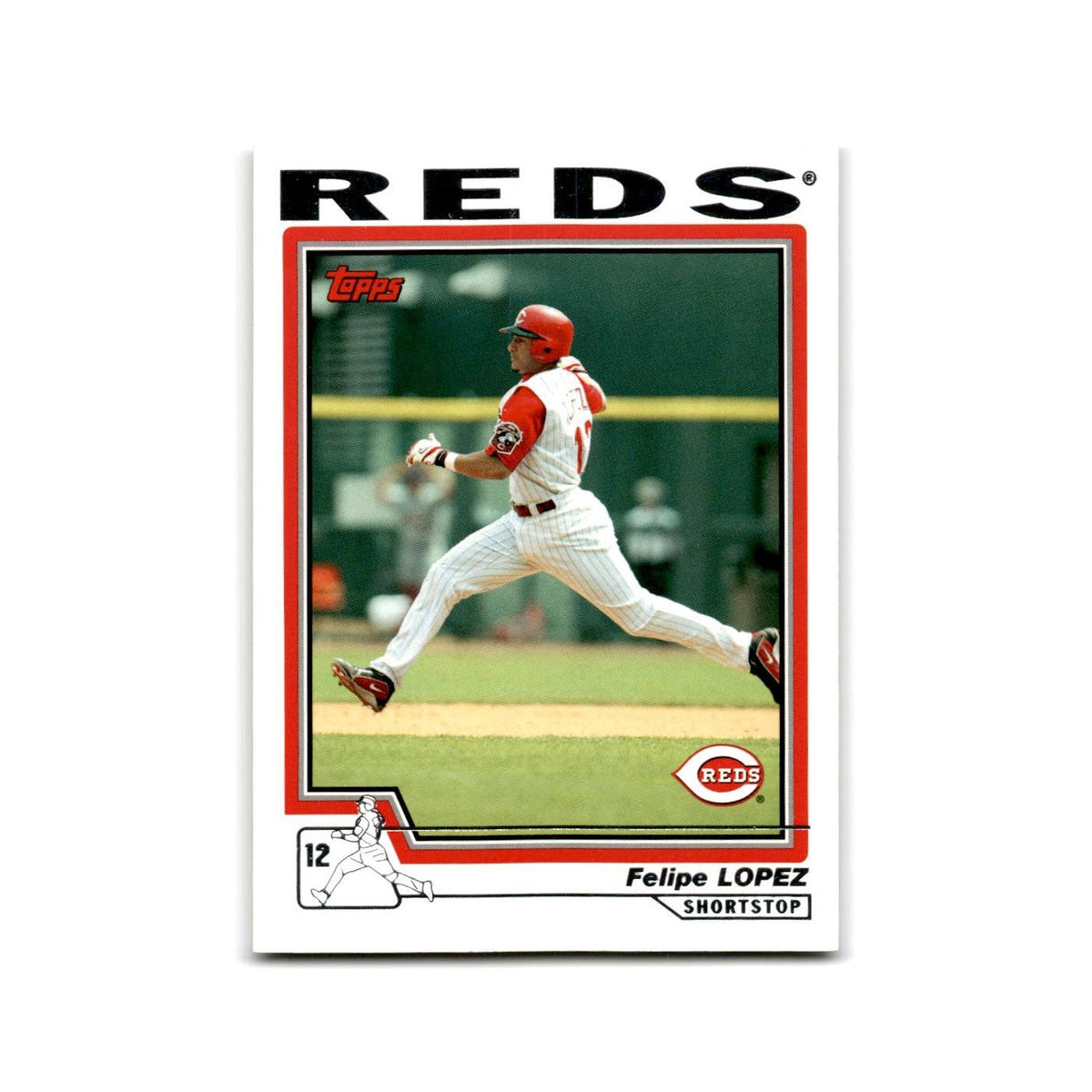 Felipe Lopez 2004 Topps #234 Cincinnati Reds Baseball Card NM