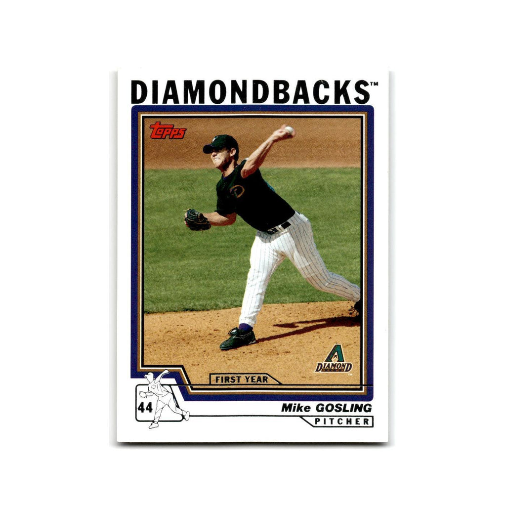 Mike Gosling Rookie 2004 Topps #317 Arizona Diamondbacks Baseball Card NM