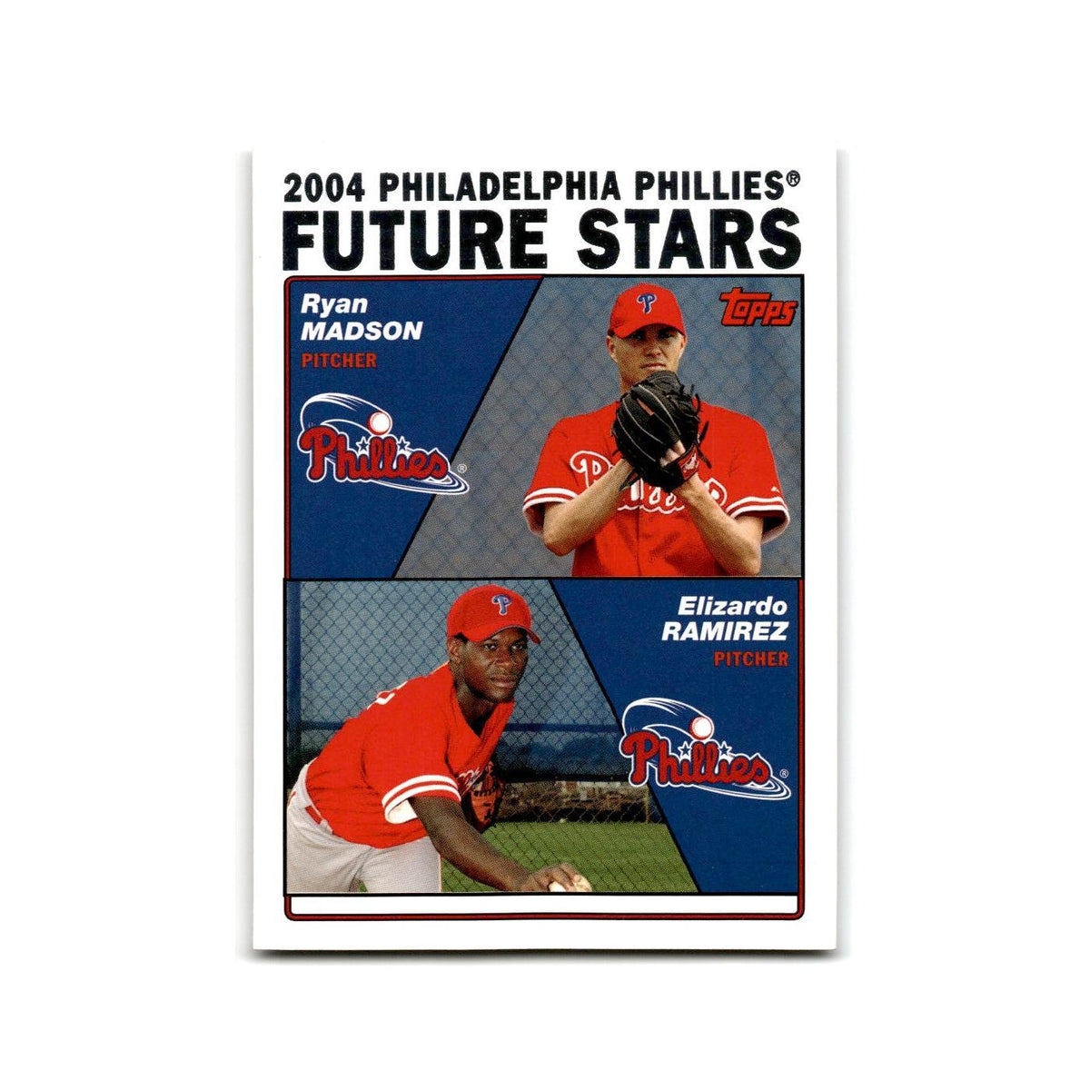 Ryan Madson Elizardo Ramirez 2004 Topps #328 Philadelphia Phillies NM