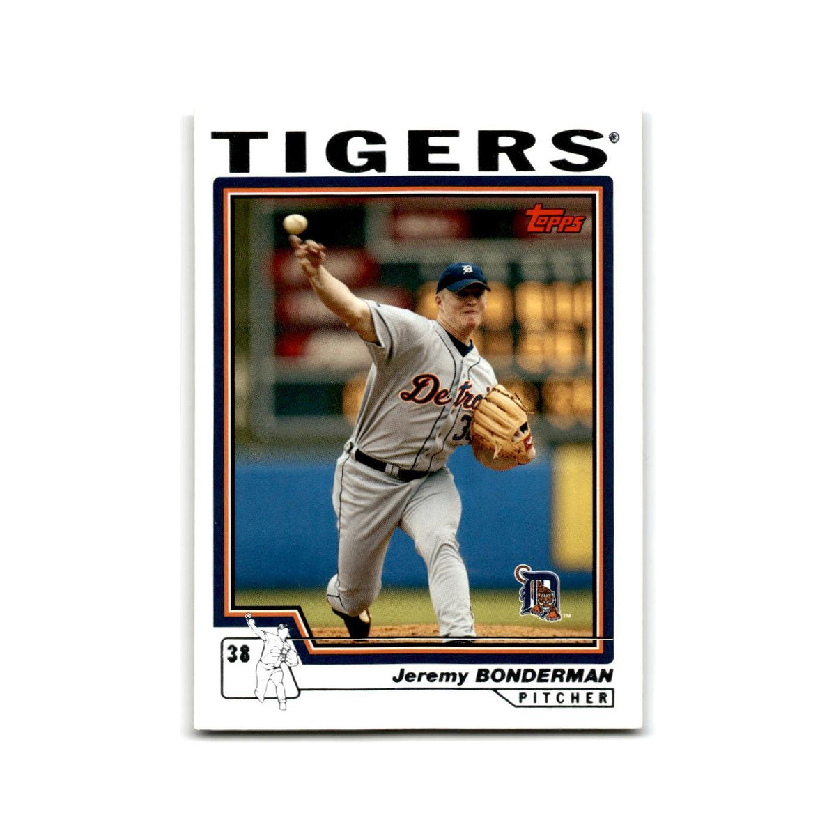 Jeremy Bonderman 2004 Topps #484 Detroit Tigers Baseball Card NM